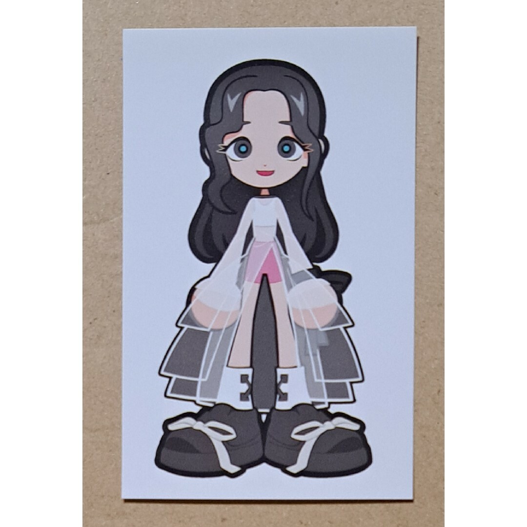 LE SSERAFIM - LE SSERAFIM カズハ ラキドロ イラストステッカー 送料