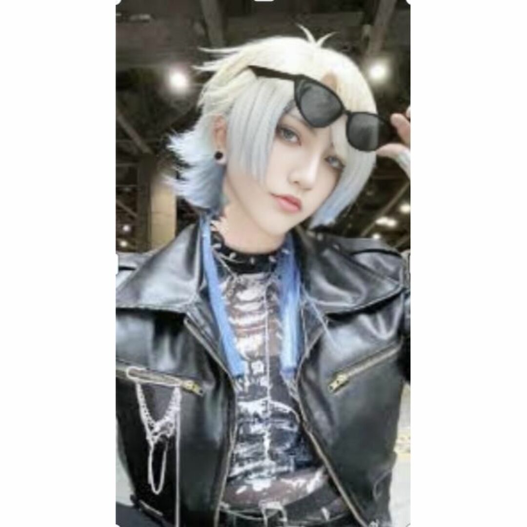 カイザー ウィッグ コスプレ ブルーロック 180度耐熱 58cm【現物写真有