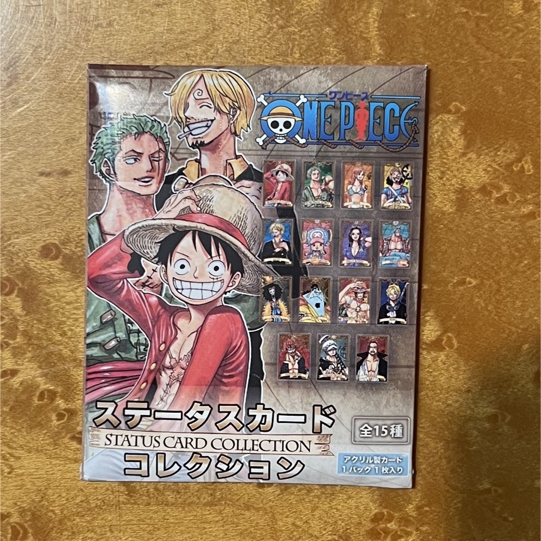ONE PIECE - 【未開封】 ワンピース ステータス カード コレクション