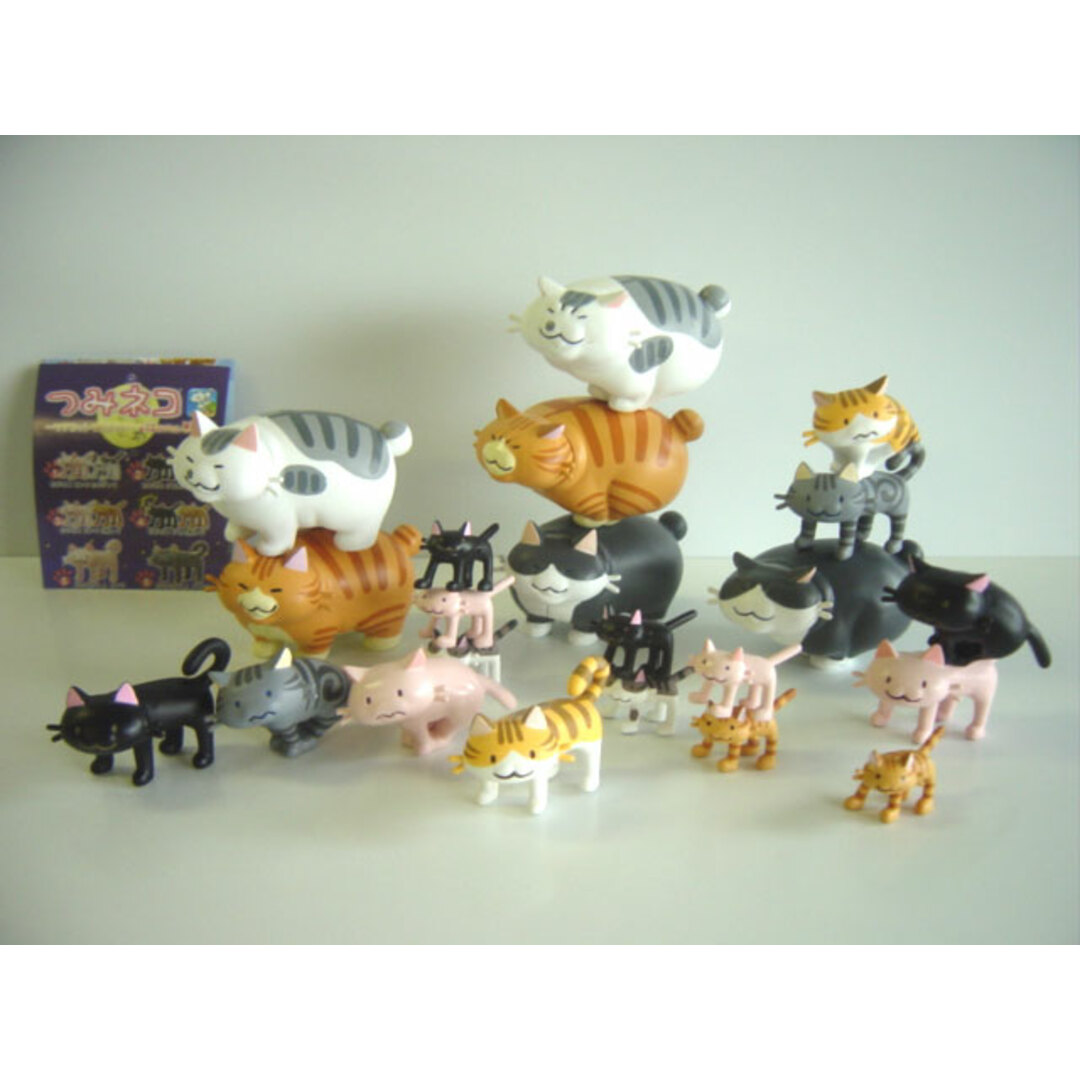 ☆Gyi24AZ再販つみネコマグネットマスコットフルコンプ18種の通販 by