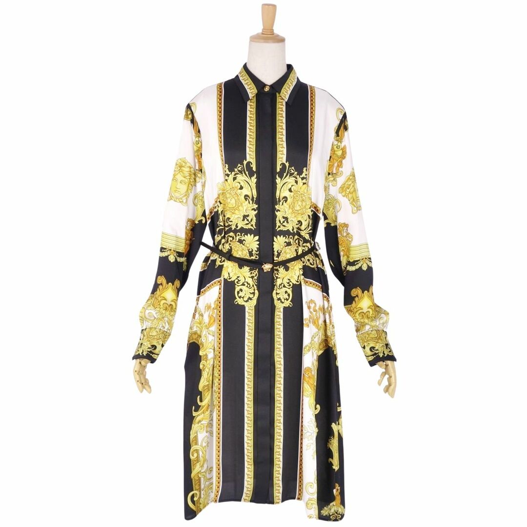 VERSACE - 美品 ヴェルサーチ VERSACE ワンピース シャツワンピース 総