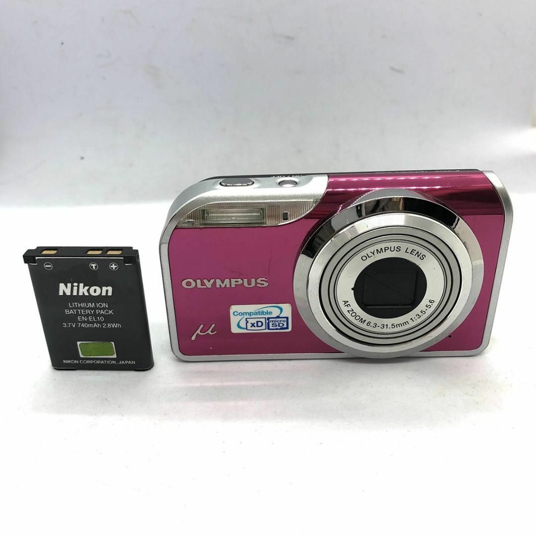 OLYMPUS - 【C4374】OLYMPUS μ-5000 ミュー ピンク ヨーロピアン