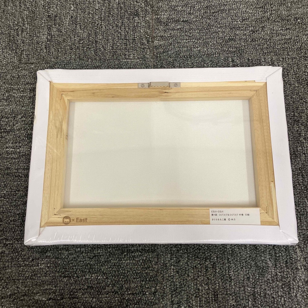 即決 新品 さくらももこ展 ミニチュアキャンバス コジコジの通販 by me