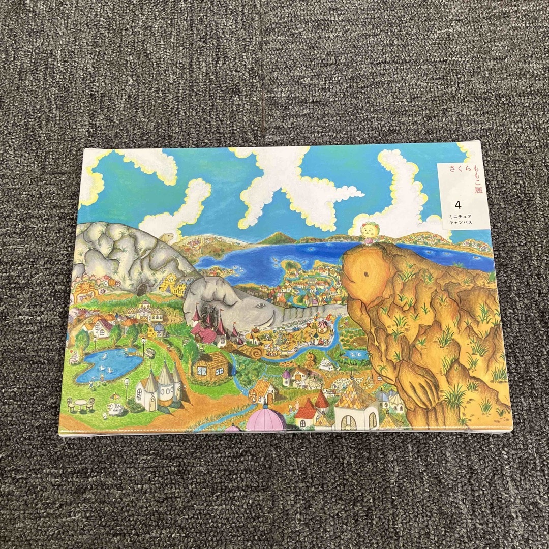 即決 新品 さくらももこ展 ミニチュアキャンバス コジコジの通販 by me