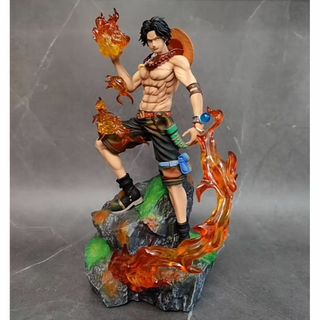 ワンピース エース フィギュア ガレージキット 塗装済み完成品の通販