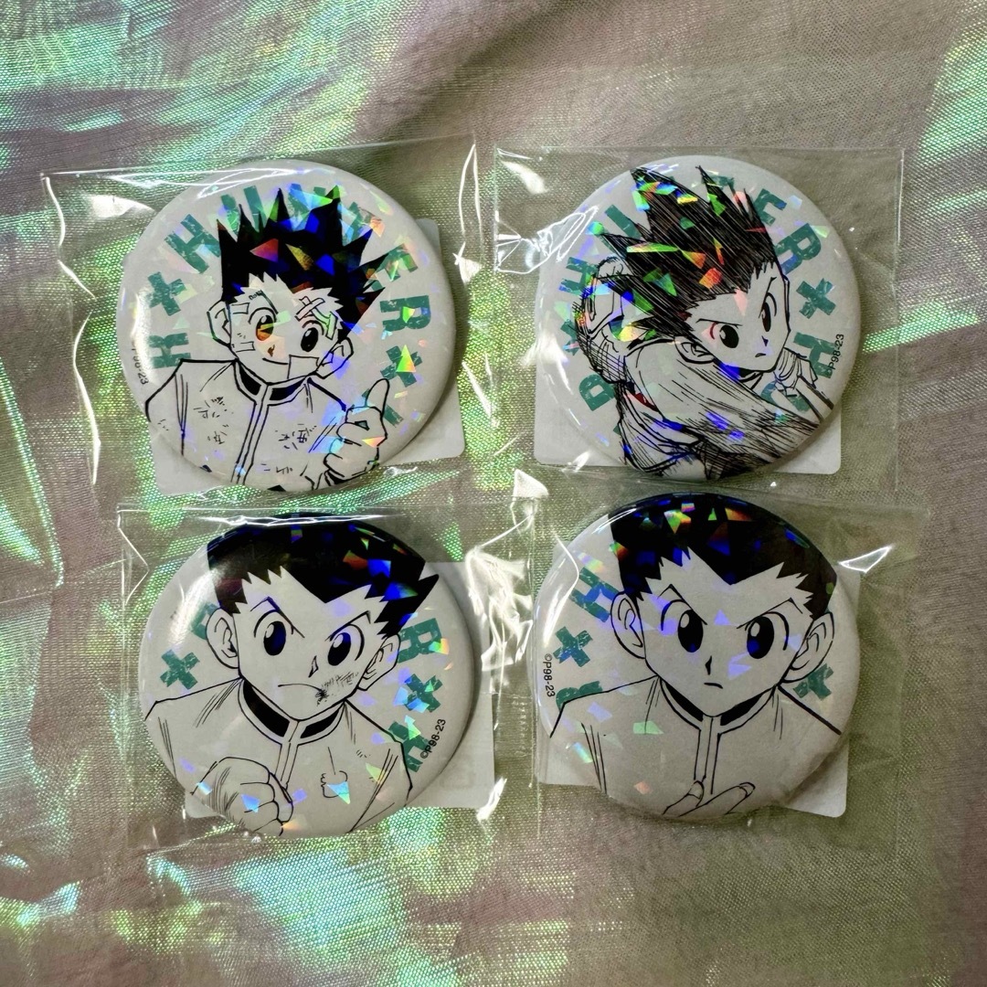 HUNTER×HUNTER ハンターハンター オールスター缶バッジ ゴンの通販 by