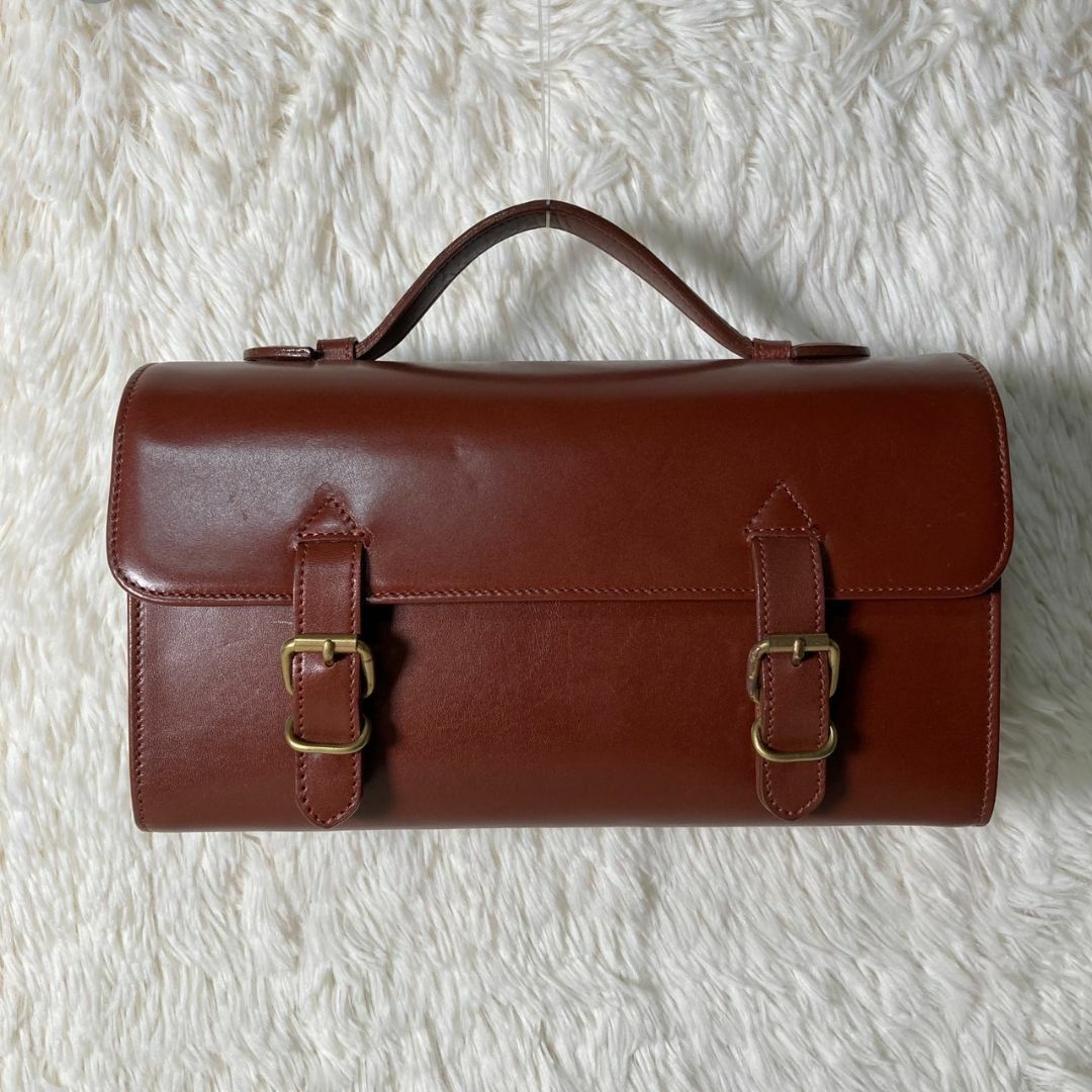 MARGARET HOWELL - 美品 マーガレットハウエル レザー 本革 樽型