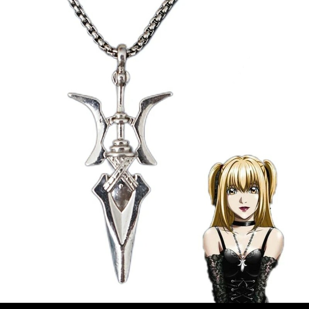 DEATH NOTE デスノート風ネックレスの通販 by 一風's shop｜ラクマ