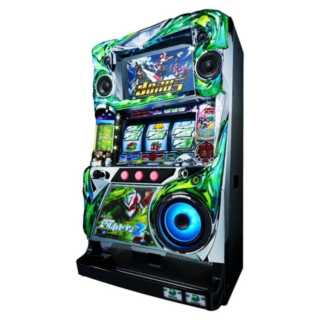 美品*スロット実機 交響詩篇エウレカセブン2 コイン不要機 パチスロ AT