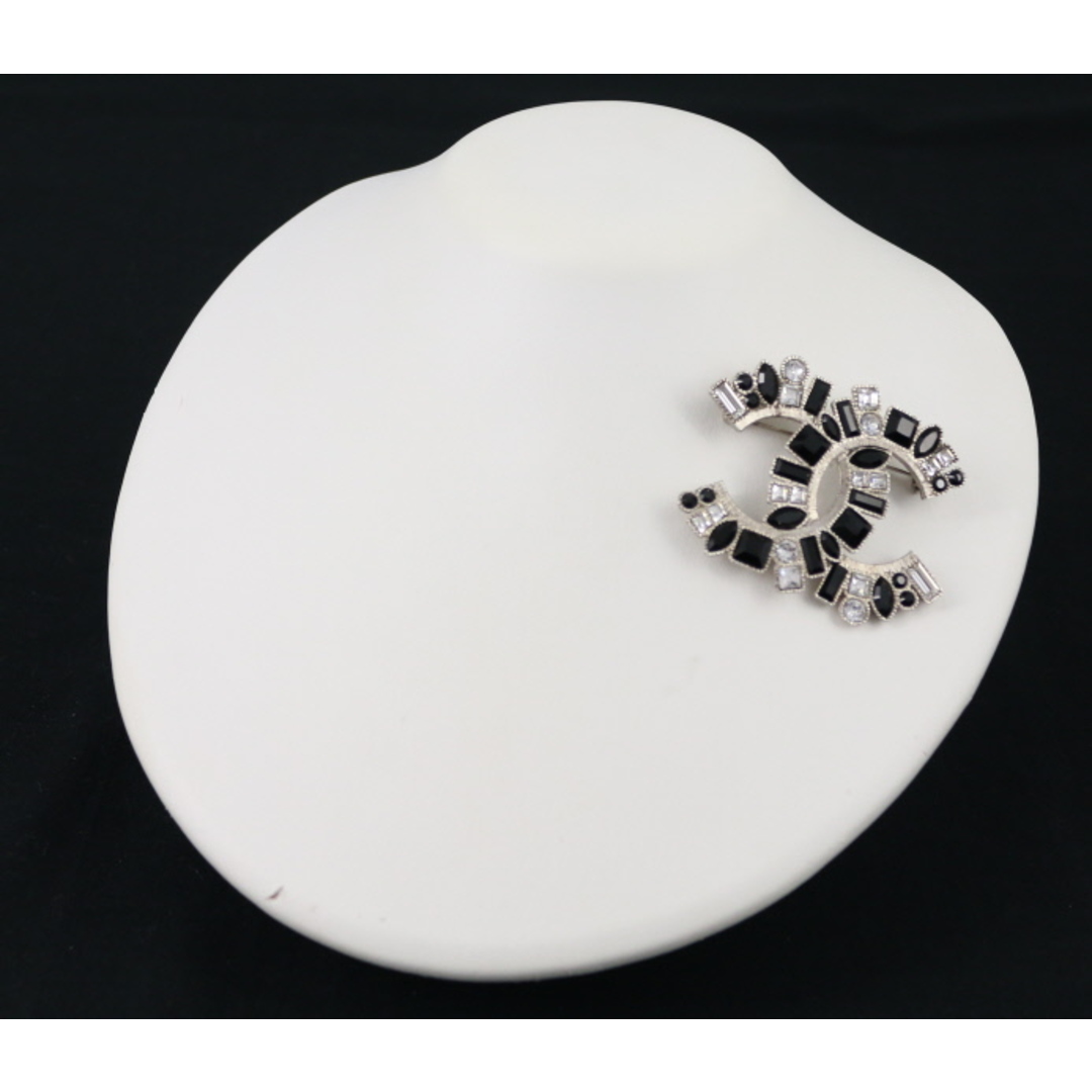 CHANEL - シャネル ブローチ ラインストーン ココマーク B17V 2017年製