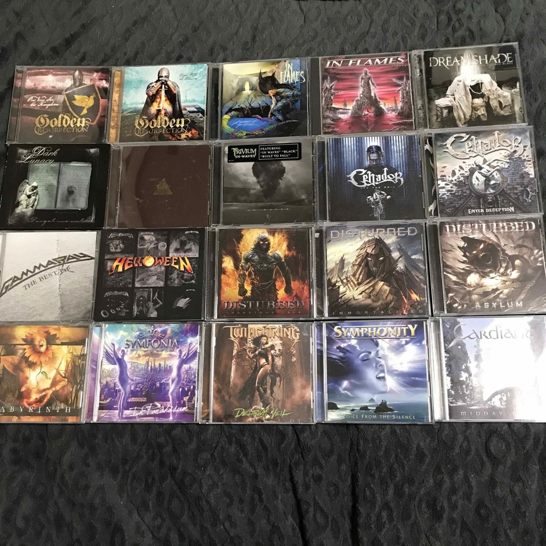 洋楽ヘヴィメタルCDまとめ売り バラ売り不可の通販 by シン's shop｜ラクマ