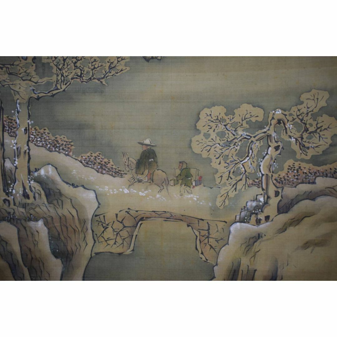 肉質油絵横F20イルカ額装仕上げ品