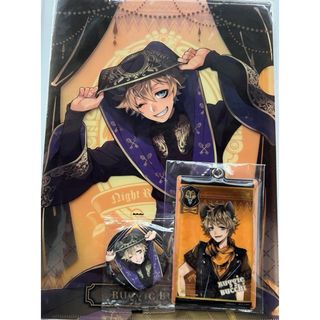 ツイステ ツイステッドワンダーランド ラギーブッチ ファイル 缶バッジ