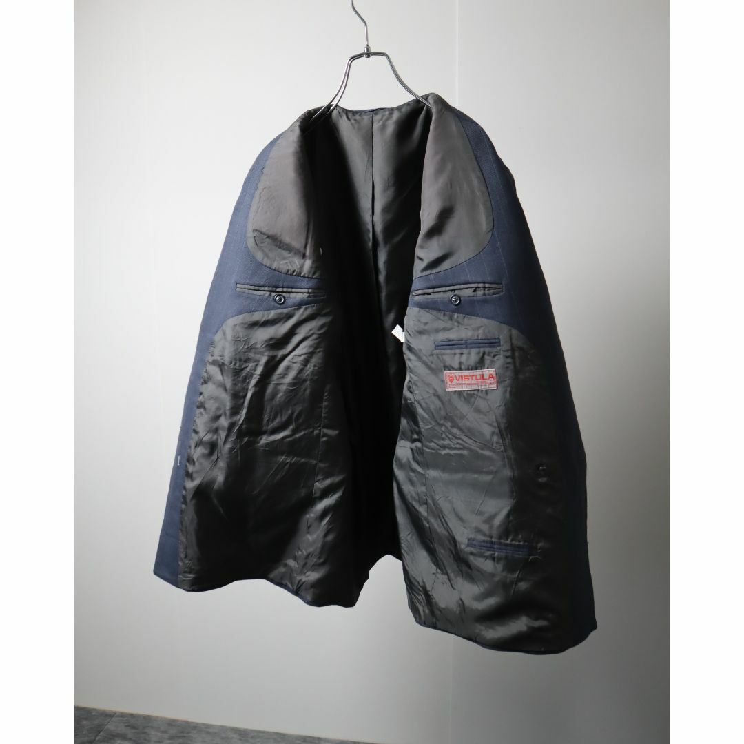 VINTAGE - 2ピースセットアップ ダブルスーツ ピンストライプ 2タック