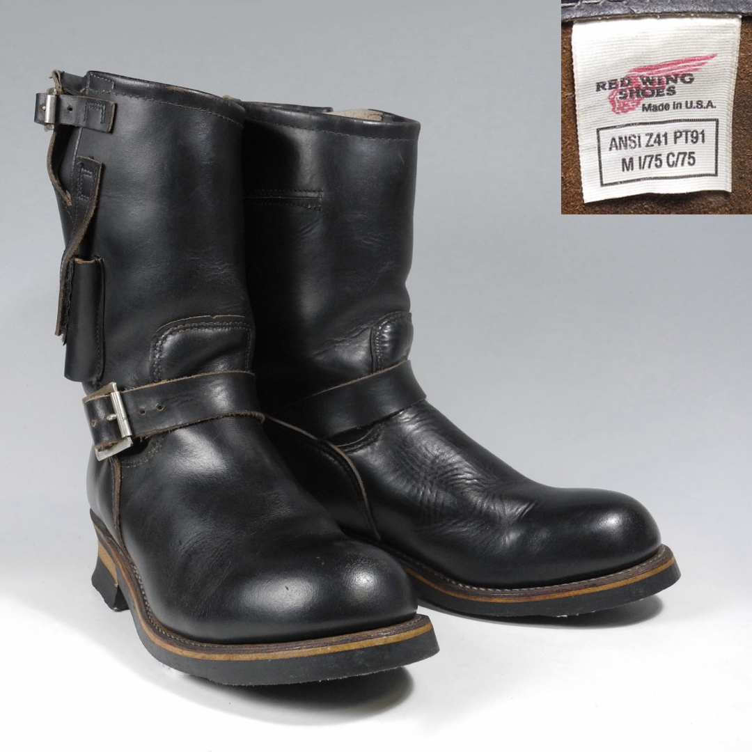 REDWING - ナイフポケットエンジニアPT91プリント羽タグ8270茶芯2268