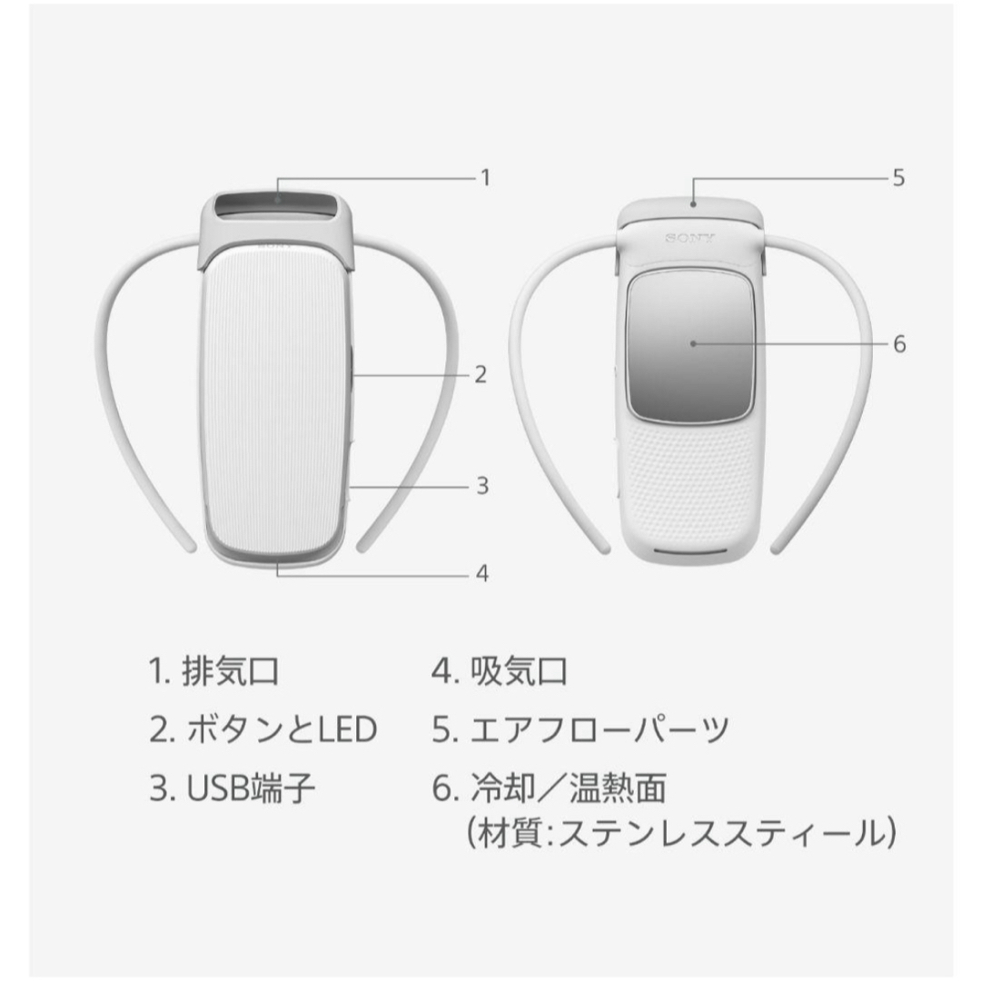 TAG有り SONY REON POCKET5 センシングキット ホワイトの通販 by のむ