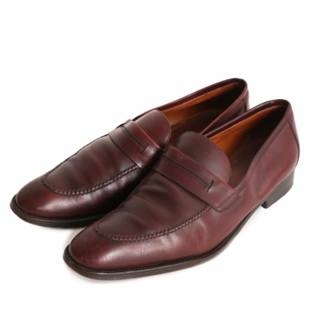 イタリア製 エルメス コイン ローファー 28cm 程/ HERMES 革靴 レザー