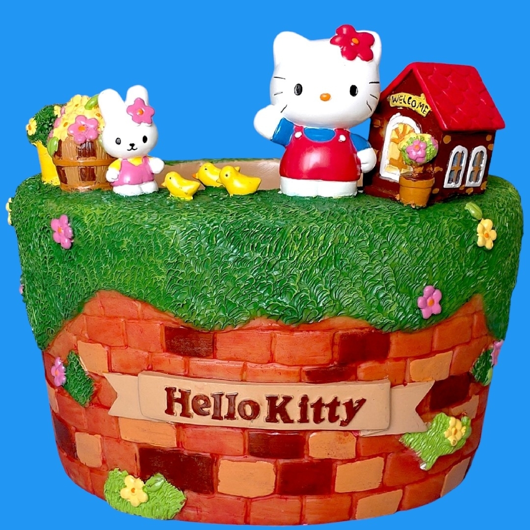 ハローキティ - 激レア 未使用 ハローキティ 陶器フラワーポット