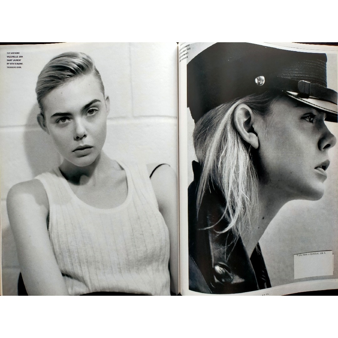 i-D MAGAZINE 2015年秋号 エル・ファニングの通販 by vous me sentez