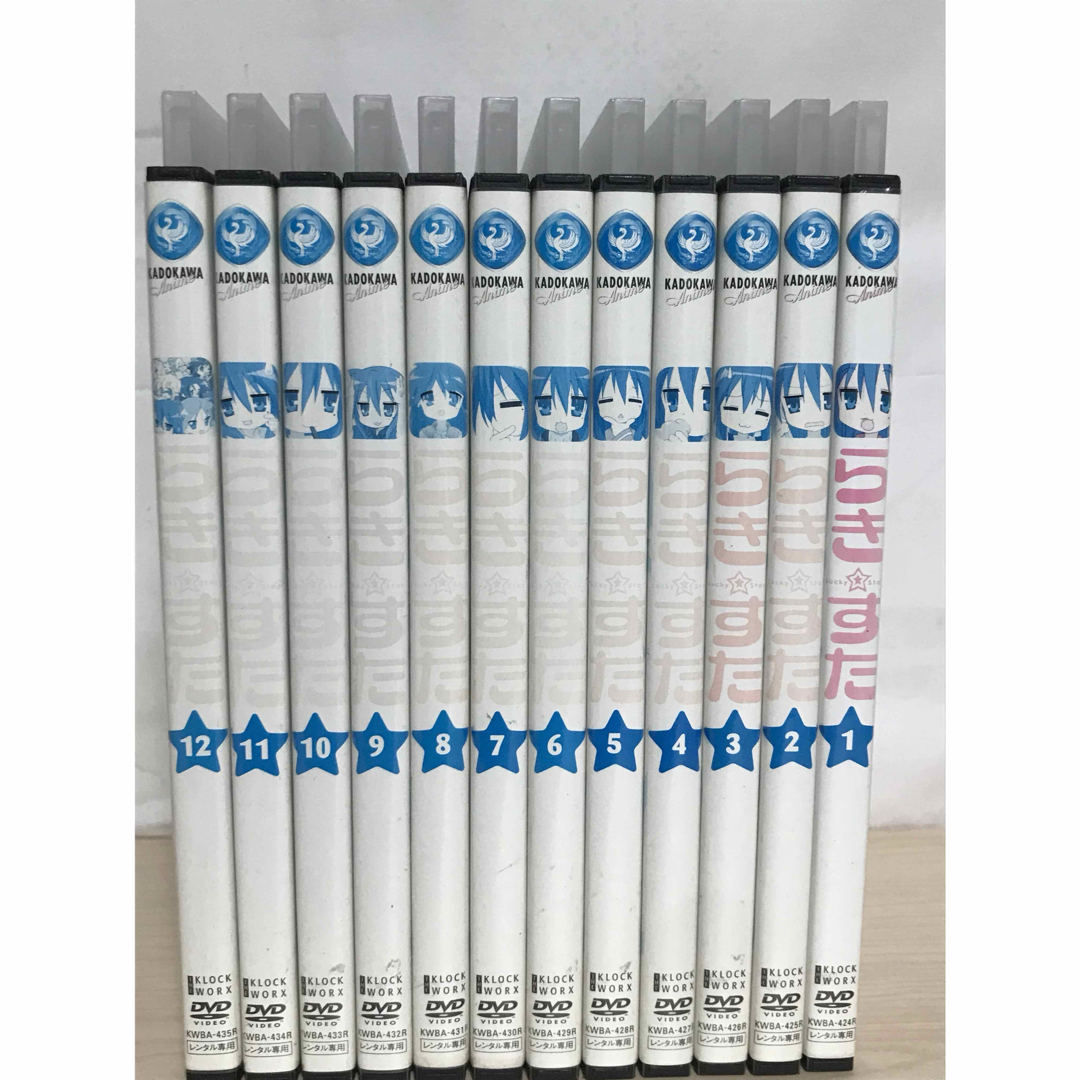 アニメ『らき☆すた』DVD 全12巻セット 全巻セット らきすたの通販 by