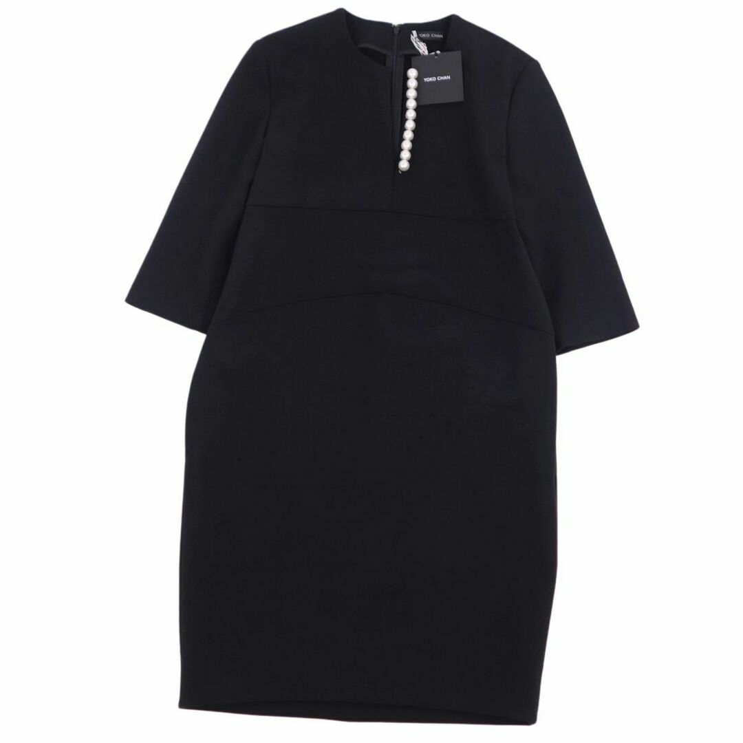 極美品 ヨーコチャン YOKO CHAN ワンピース ドレス 半袖 ショート