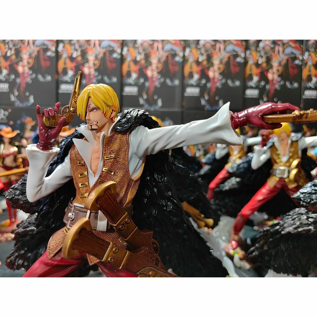 ワンピース コックサンジ ガレージキット フィギュア 塗装済み完成品の