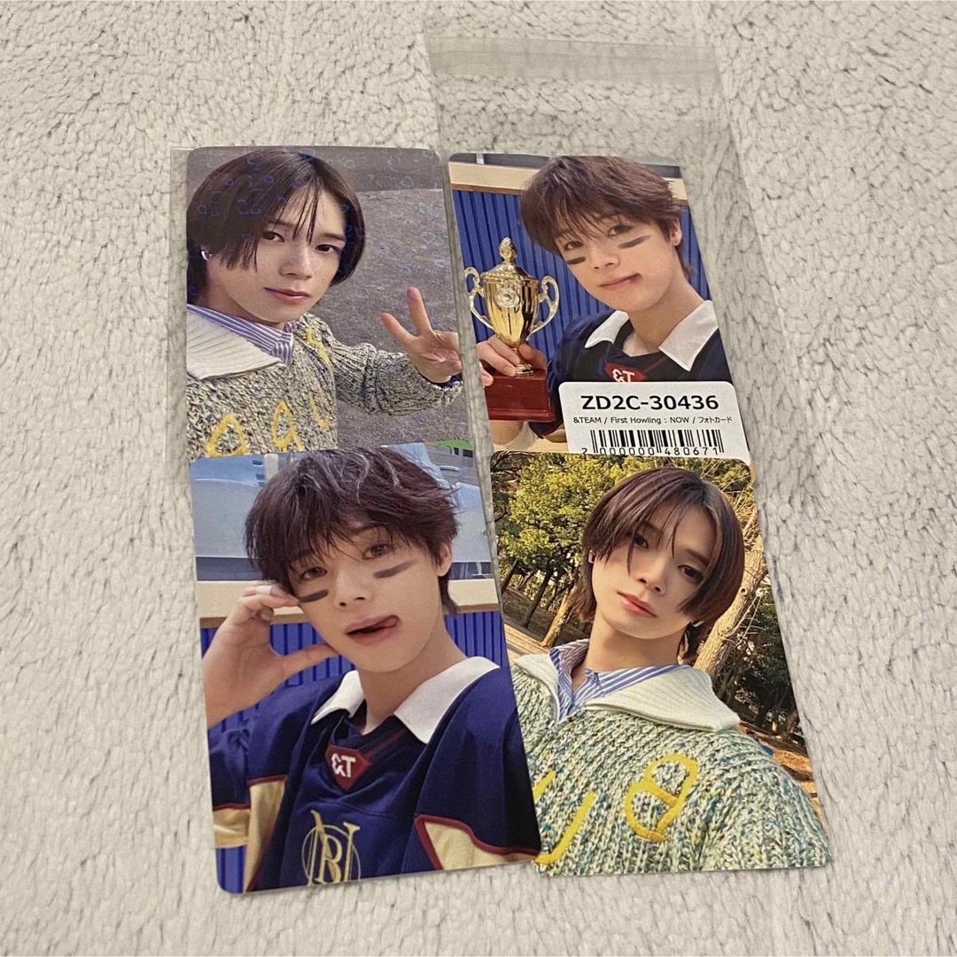 &TEAM - &TEAM ケイ K トレカセット 4枚の通販 by n's shop｜エン