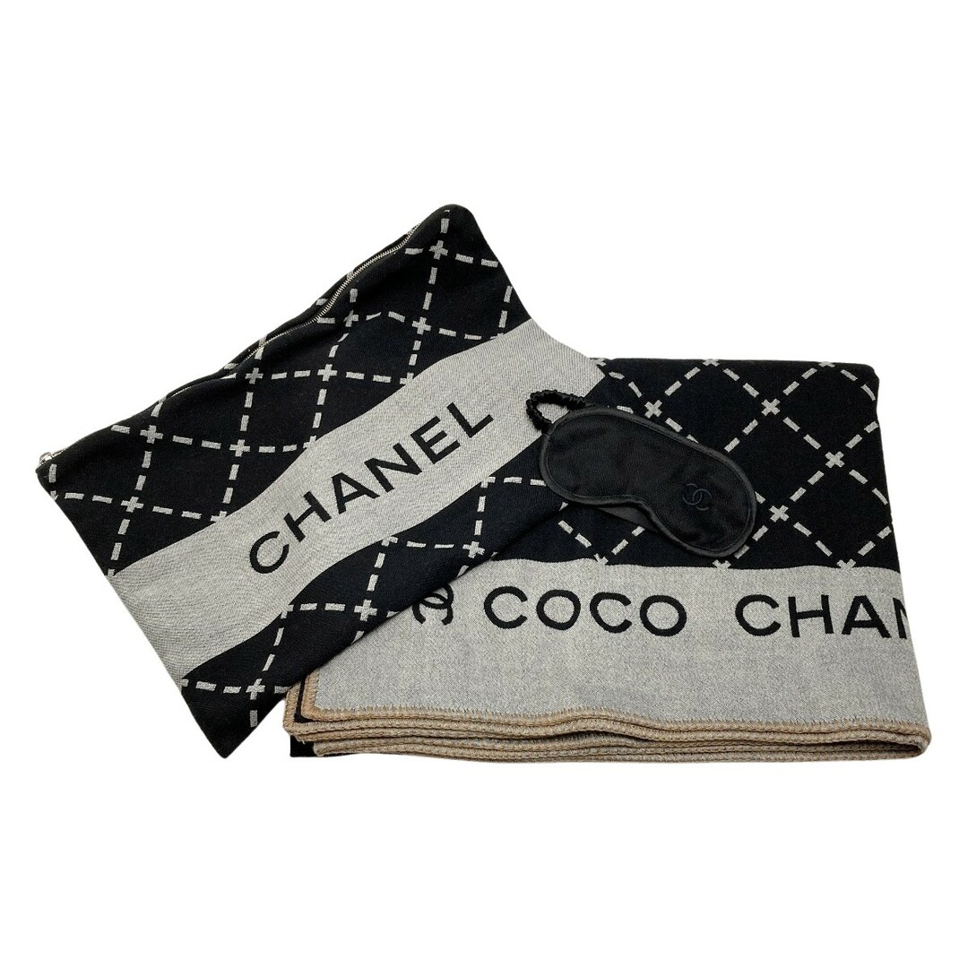 CHANEL - CHANEL シャネル ココマーク トラベルセット ブランケット