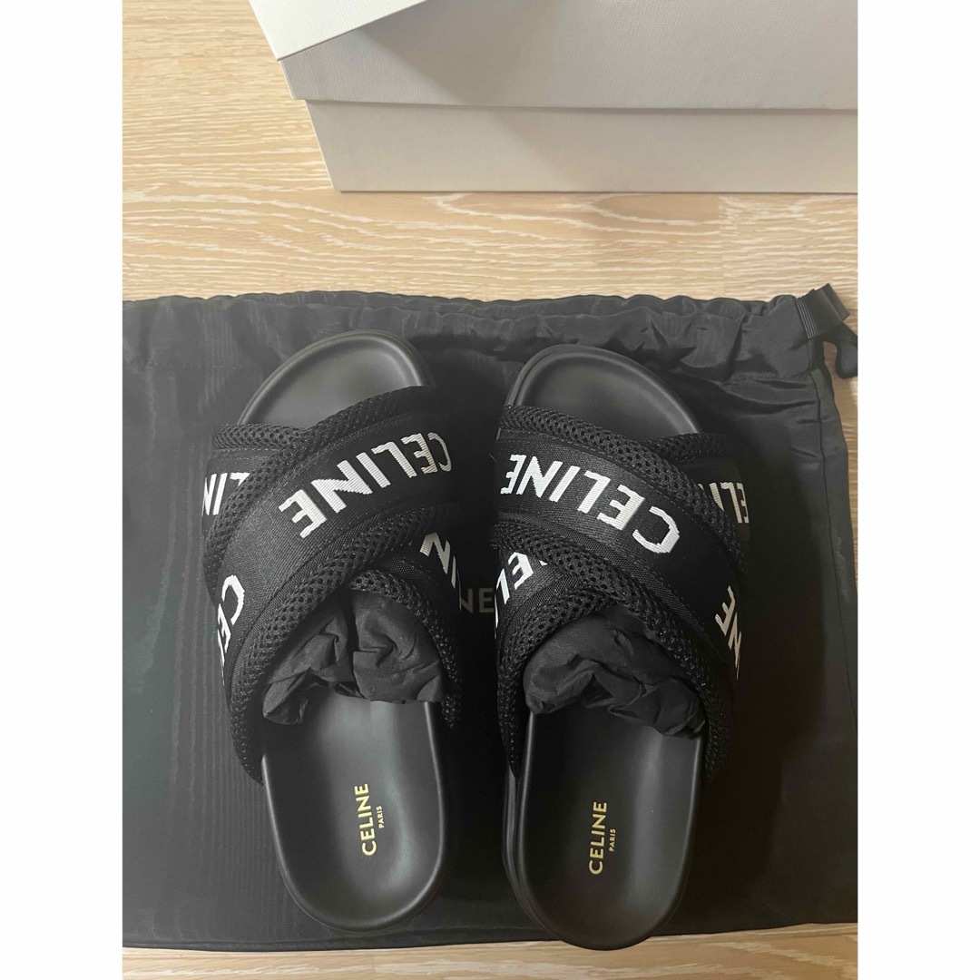 CELINE - 【新品未使用】セリーヌ CELINE BLOCK SLIDE サンダル 厚底の