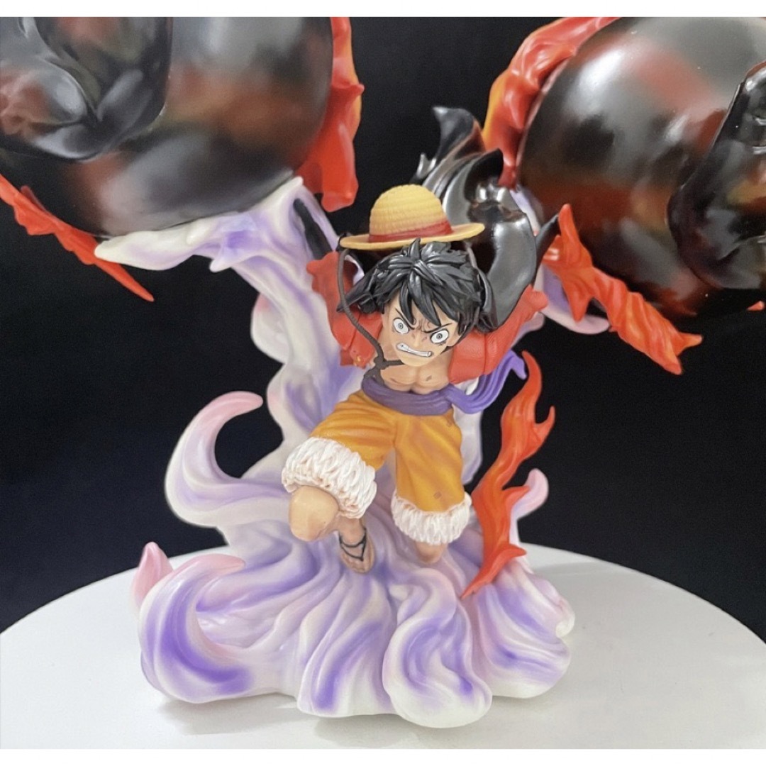 ワンピース POP ルフィフィギュア PVC製品 ガレージキットの通販 by