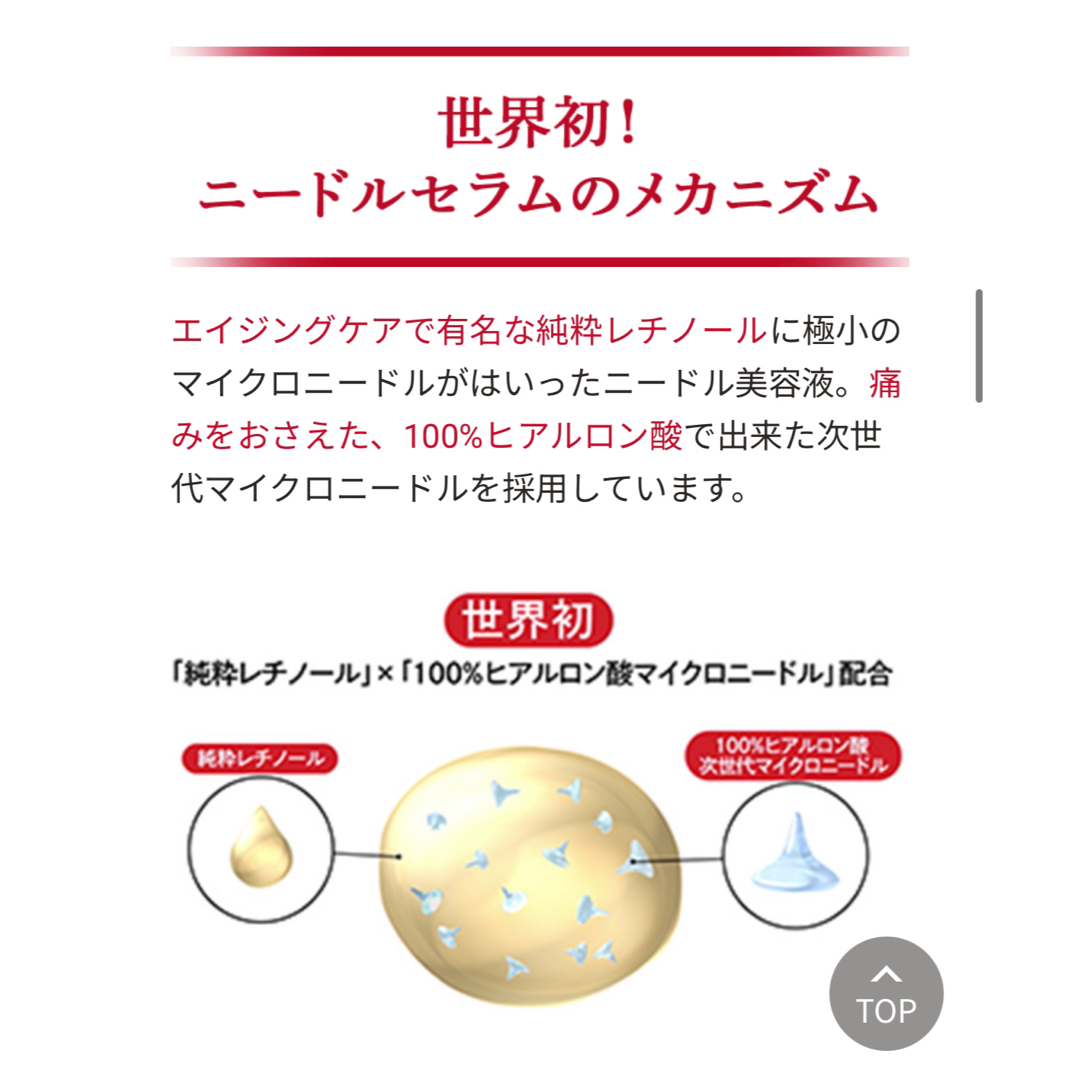 Dr.Ci Labo - エンリッチメディカリフトニードルセラム 次世代ニードル