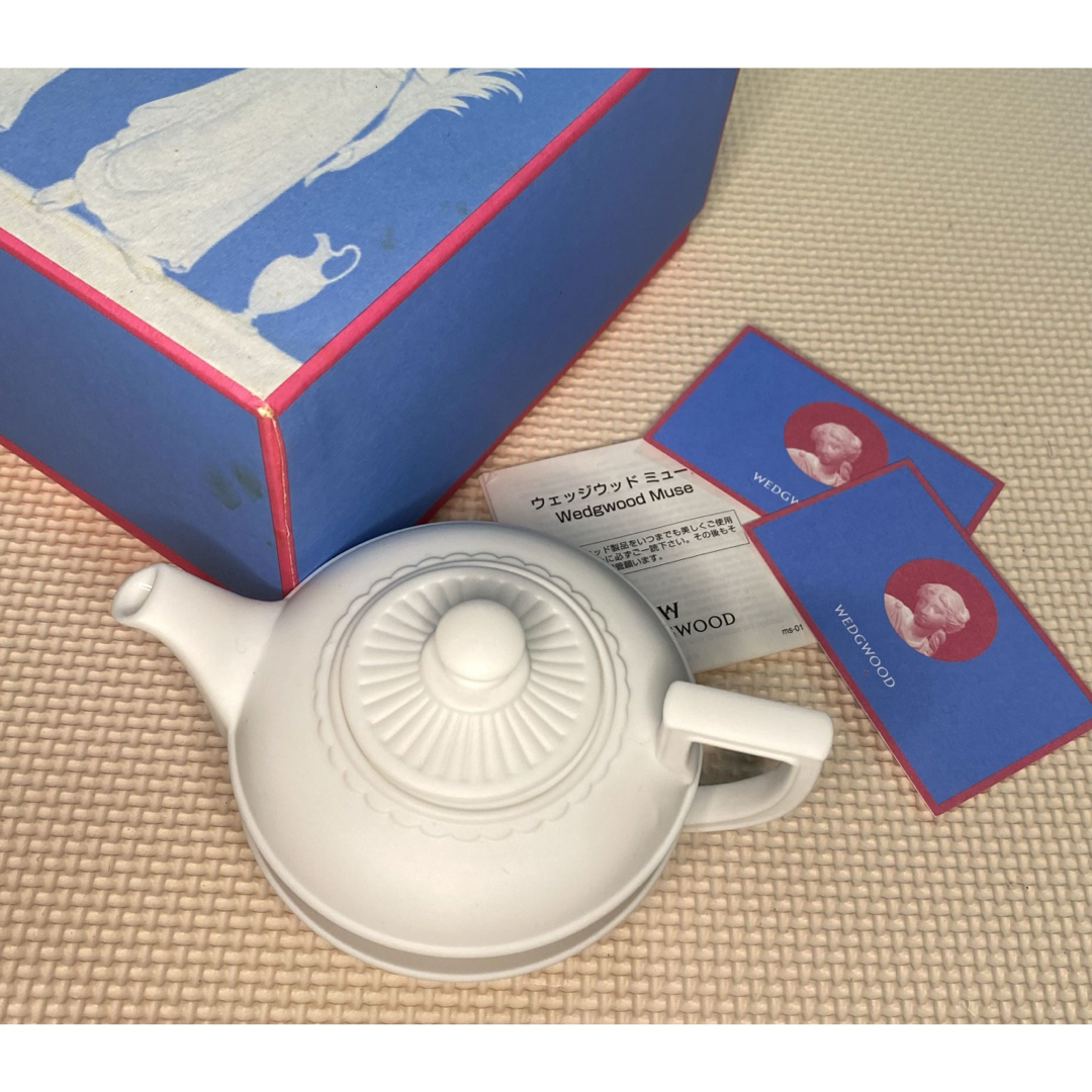 WEDGWOOD - ウェッジウッド ミューズ ティーポット型 ムードライトの
