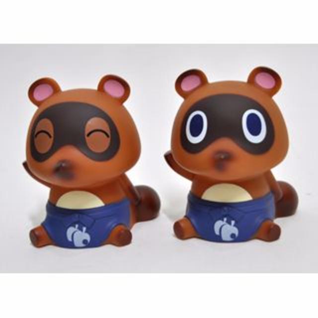 任天堂 - とびだせどうぶつの森 つぶきち まめきち 貯金箱2個セットの