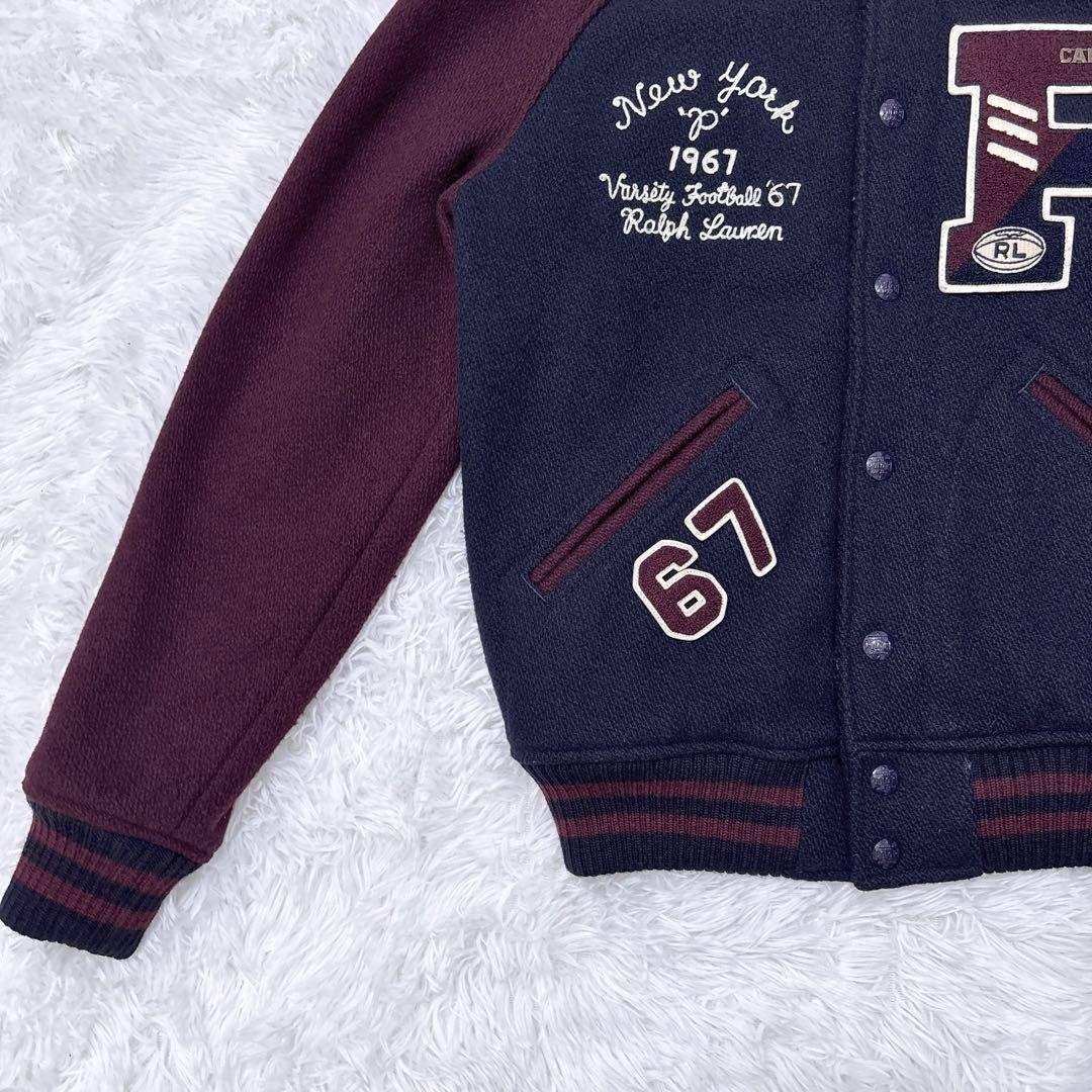 POLO RALPH LAUREN - 【美品】POLO RALPH LAUREN レターマンジャケット