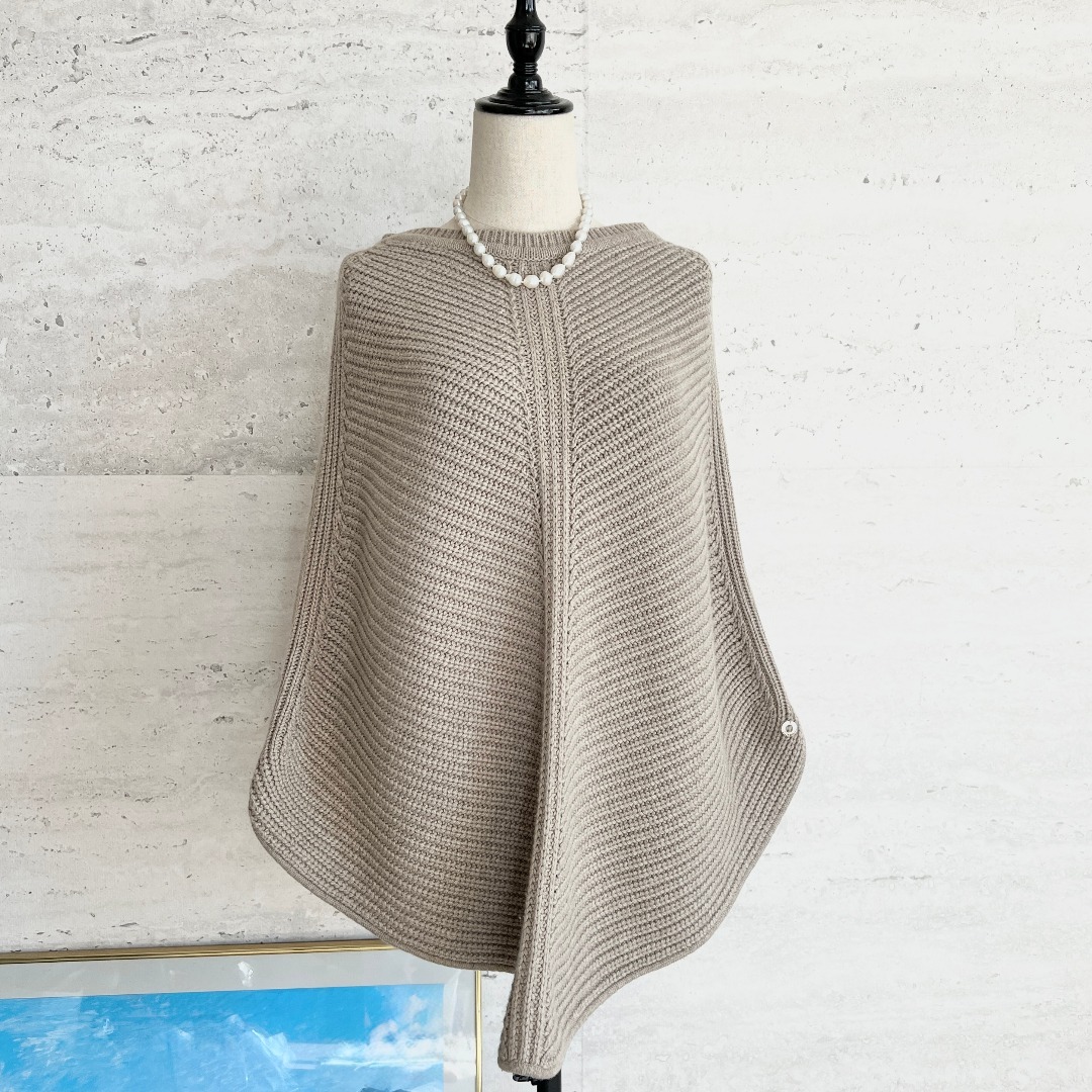 Loro Piana - 極美品☆LOROPIANA☆ベビーカシミヤ☆ポンチョ☆ニット