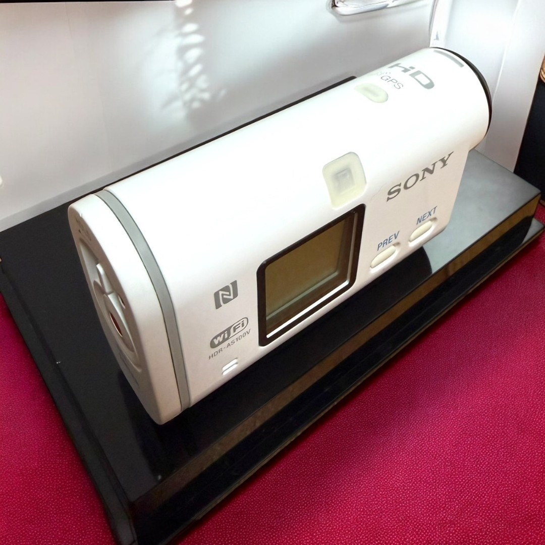 SONY - ☆美品 ソニー HDR-AS100V デジタルビデオカメラ アクション