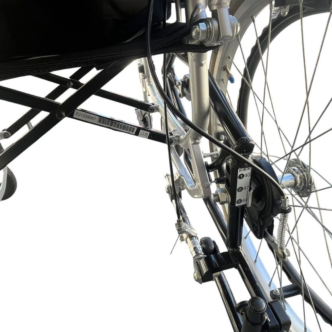 Nissin 車椅子 介助・自走兼用 多機能型 車いすの通販 by nakamiya｜ラクマ