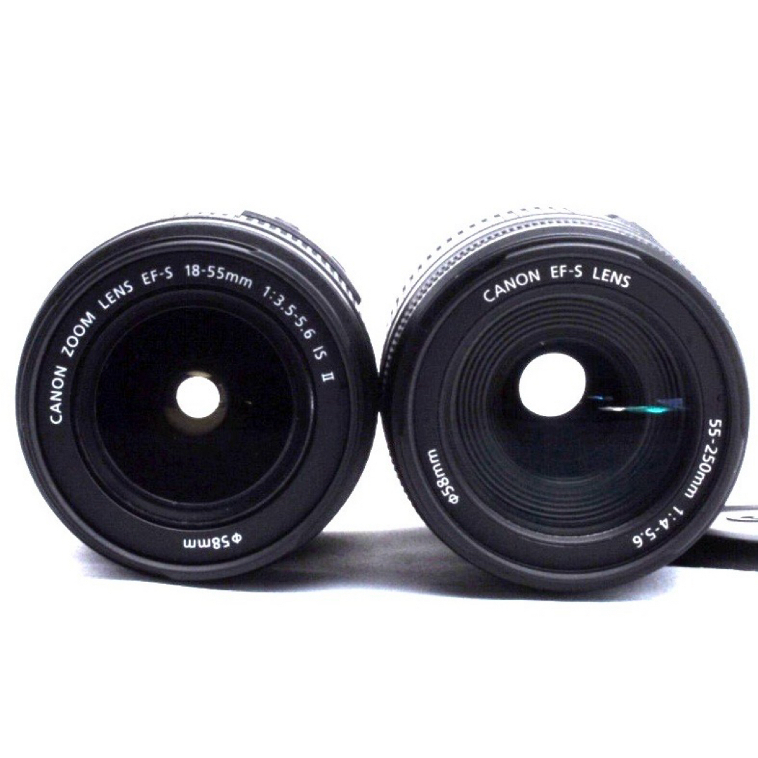 Canon - ☆スマホ転送☆画面回転☆Canon Kiss X5☆手振れ補正☆ダブル