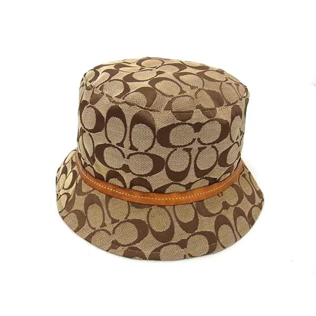 COACH - COACH コーチ シグネチャー ポリエステル×コットン バケット