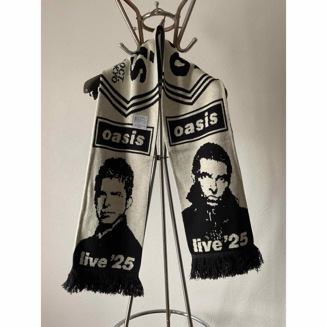 oasis フットボールスカーフ live '25 マフラー オアシス 新品