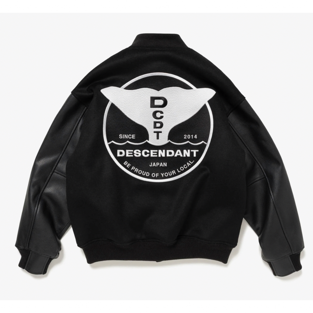 DESCENDANT - DESCENDANT FLUKE UP VARSITY JACKET 最安 XLの通販 by