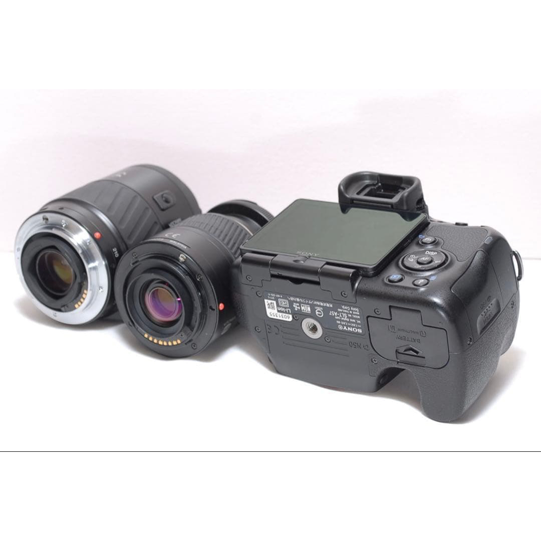✨初心者様におすすめ✨SONY α57 ✨ダブルレンズ✨すぐに使えます