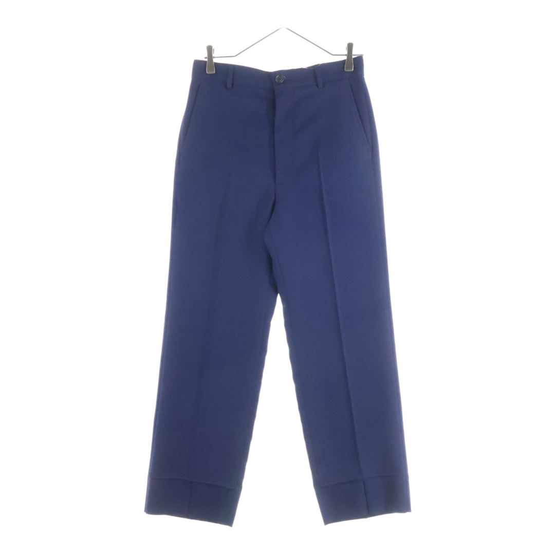 GUCCI - GUCCI グッチ センタープレス バックベルト スラックスパンツ