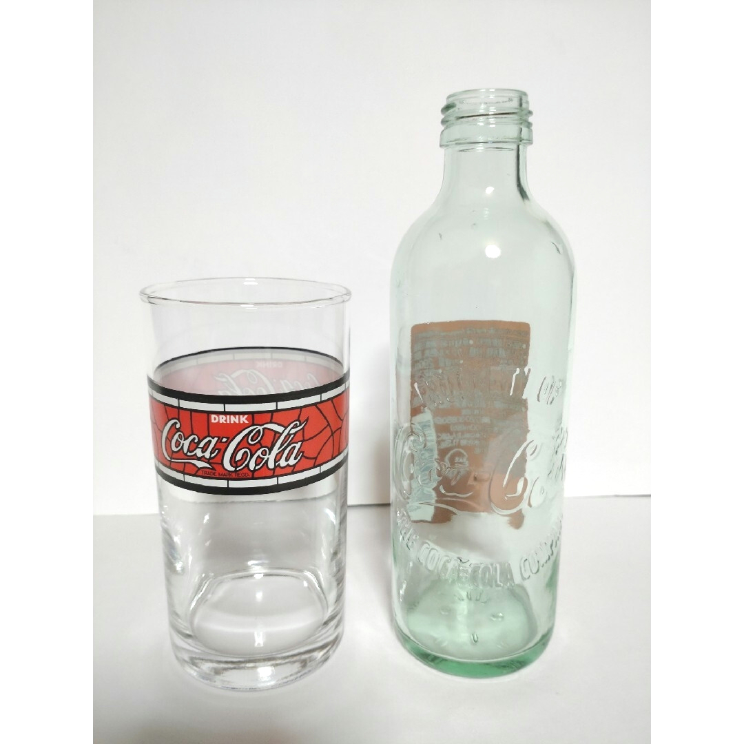 コカ・コーラ グラス&瓶 7点 マクドナルドコラボ/非売品 昭和レトロの