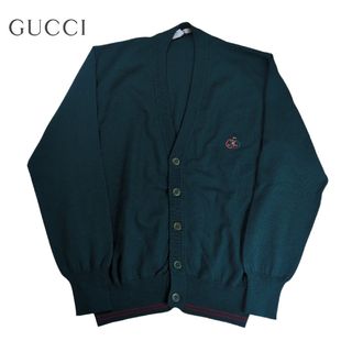 GUCCI - GUCCI グッチ 19SS タイガー刺繍ロングニットカーディガン