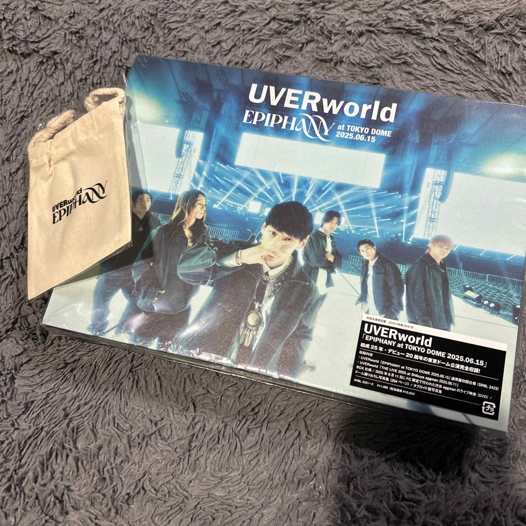 UVERworld - EPIPHANY at TOKYO DOME 2025．06．15（初回生産限定の