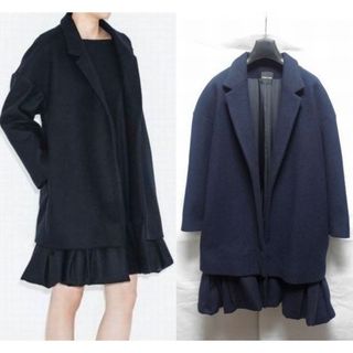 YOKO CHAN - ☆未着用☆YOKO CHANオーバーサイズバックパールコートの