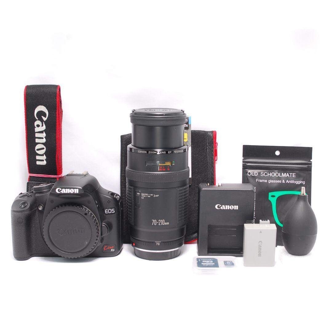 ❤即購入1000円OFF❤ キャノン Kiss X3 簡易マクロ 望遠レンズ ❤即