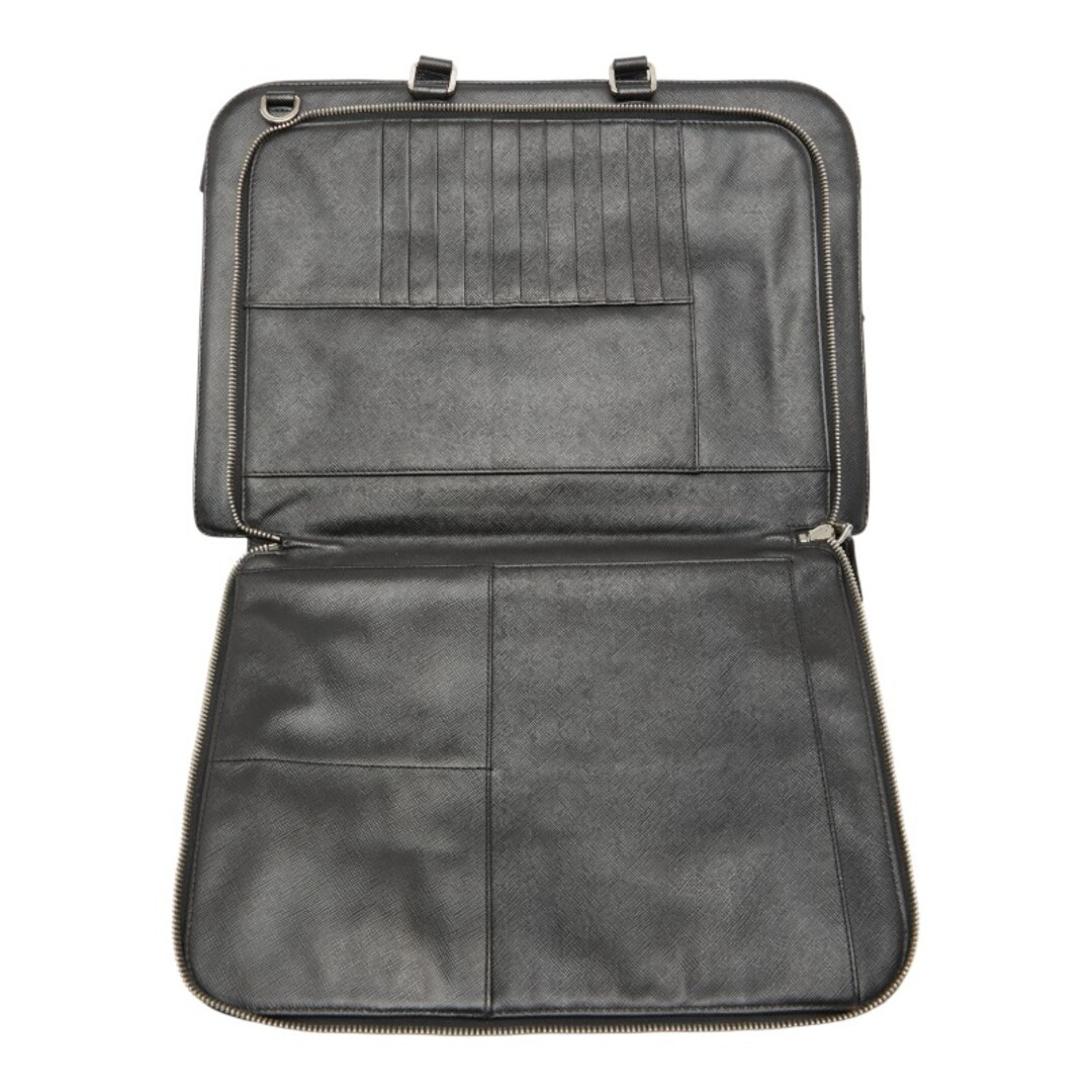 PRADA - プラダ 三角ロゴプレート ビジネスバッグ ブリーフケース