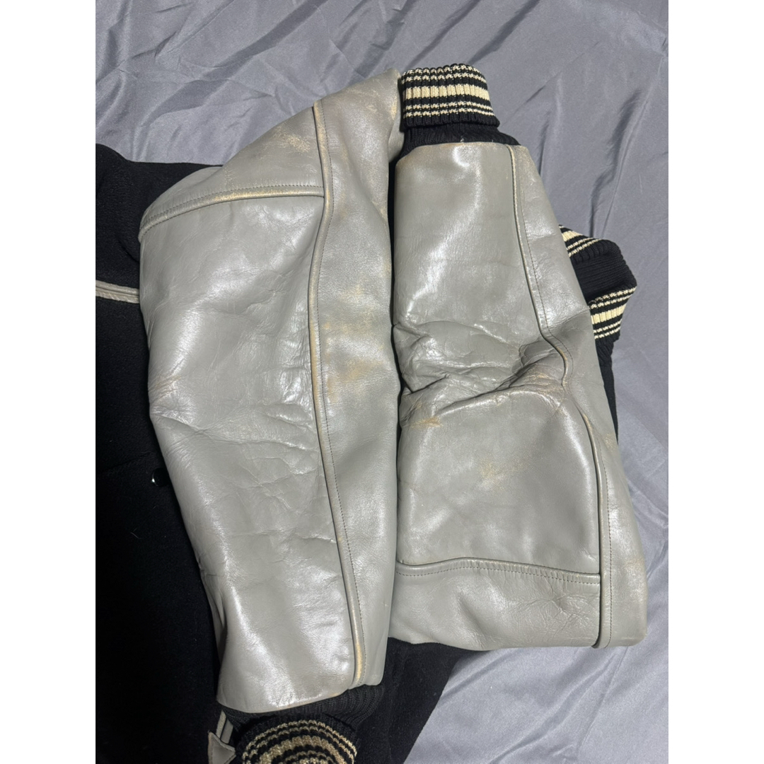 WHITESVILLE - 雰囲気抜群 Whitesville セミデコ 袖革 スタジャン